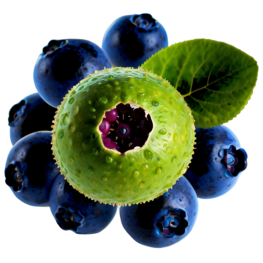 Organic Blueberry Cluster Png Ysw