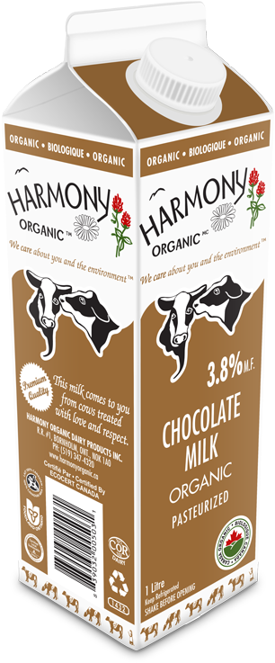 Organic Chocolate Milk Carton