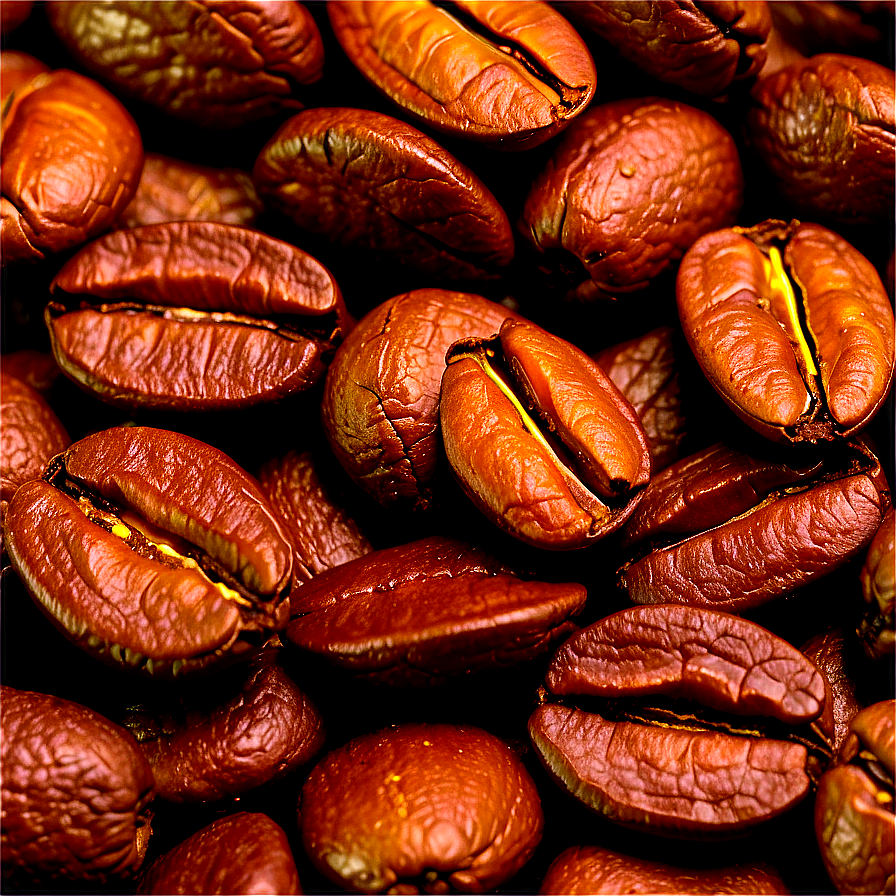 Organic Fair Trade Coffee Beans PNG civ55 PNG with transparent background