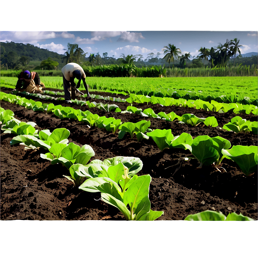 Organic Farming Field PNG lkr78 PNG image with a transparent background, free high-resolution download