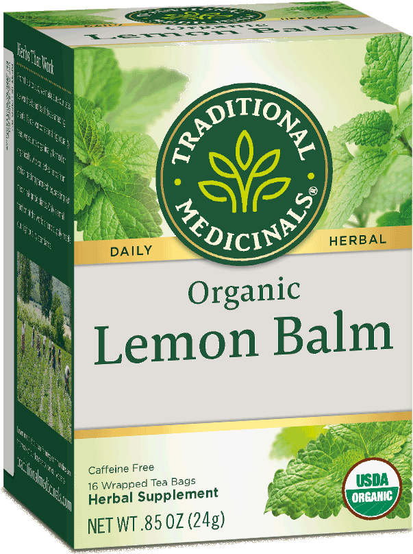 Organic Lemon Balm Tea Box