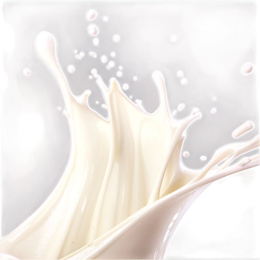 Organic Milk Splash PNG 05232024 PNG with transparent background