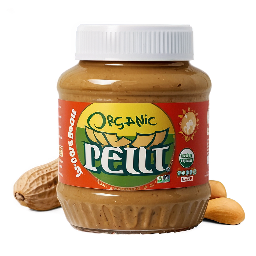 Organic Peanut Butter PNG 05252024 PNG with transparent background