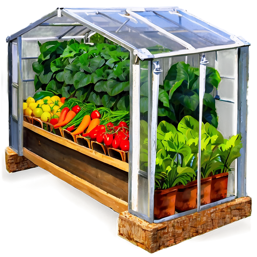 "Organic Produce Greenhouse PNG" qmm PNG image with a transparent background, free high-resolution download