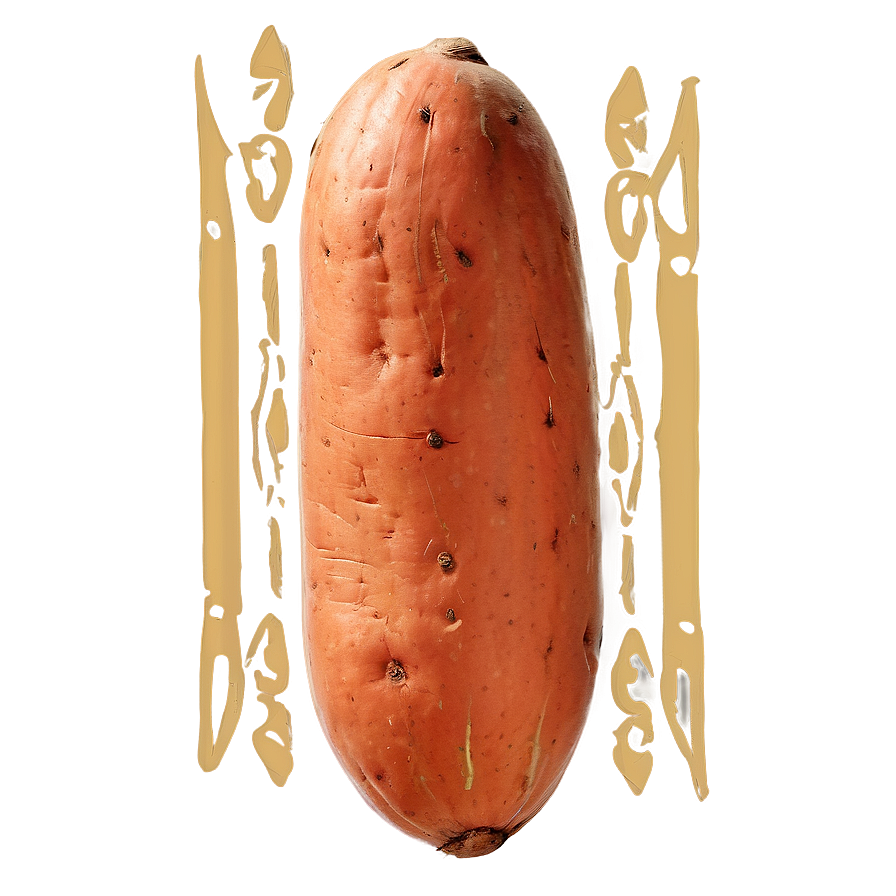 Organic Sweet Potato PNG eab PNG with transparent background