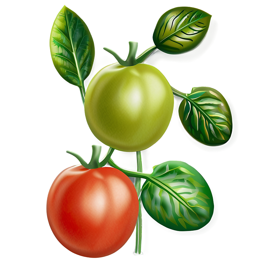 Organic Tomato Plant PNG vnw92 PNG image with a transparent background, free high-resolution download