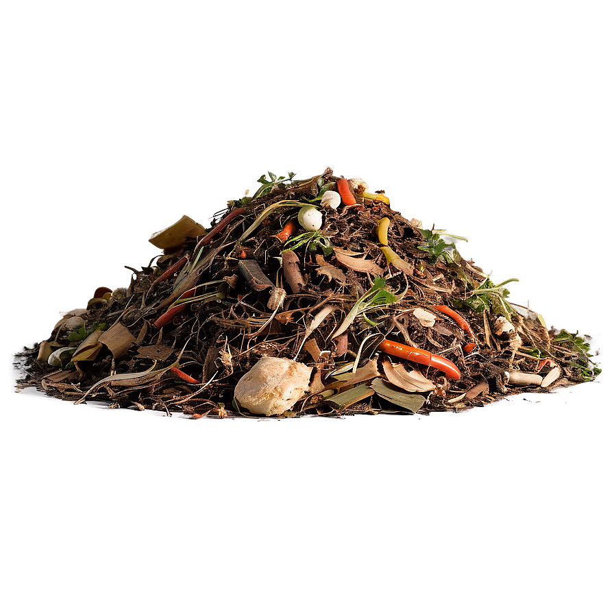 Organic Waste Heap Png Pcs