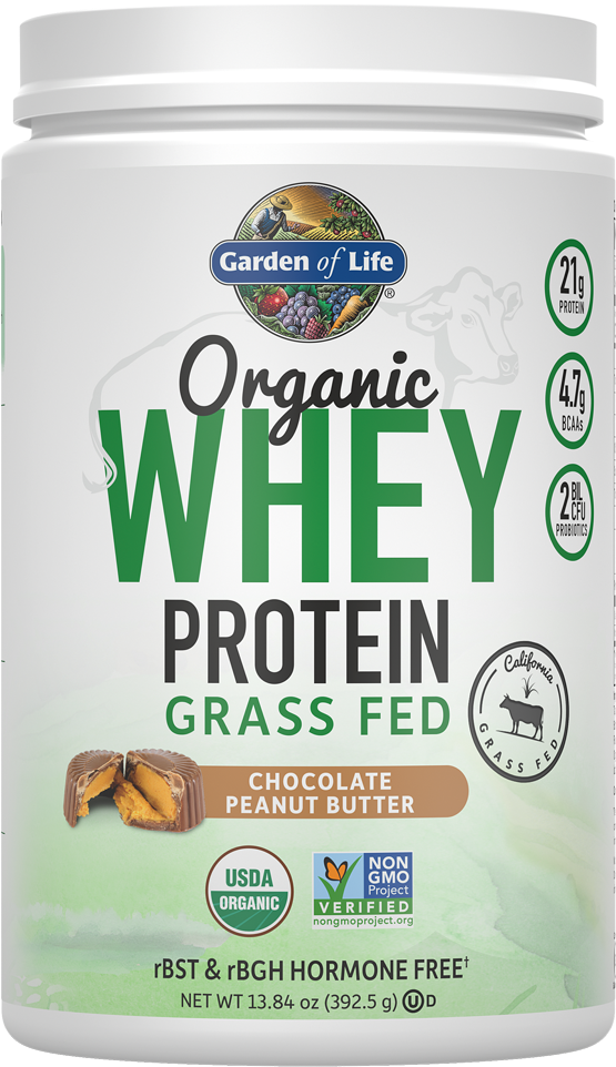 Organic Whey Protein Powder Chocolate Peanut Butter