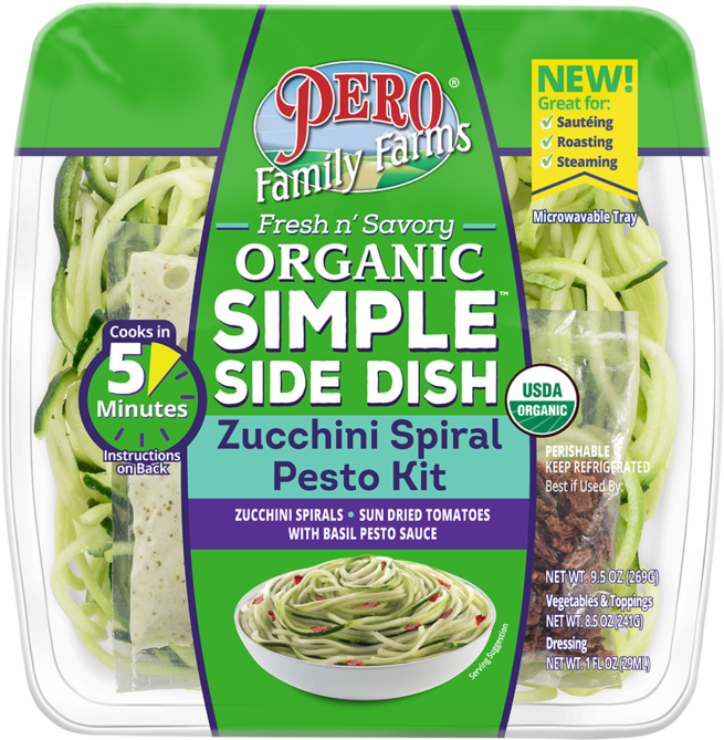 Pero Family Farms Zucchini Spirals, HD Png Download PNG with transparent background