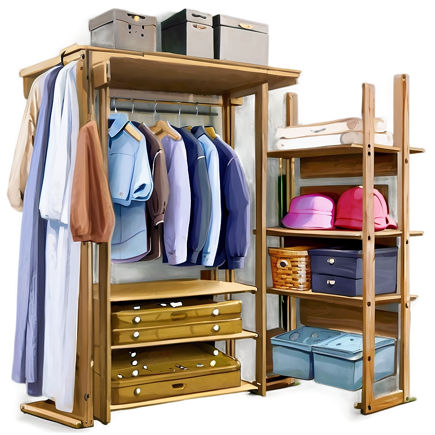 Organized Closet Space Png Ywu3