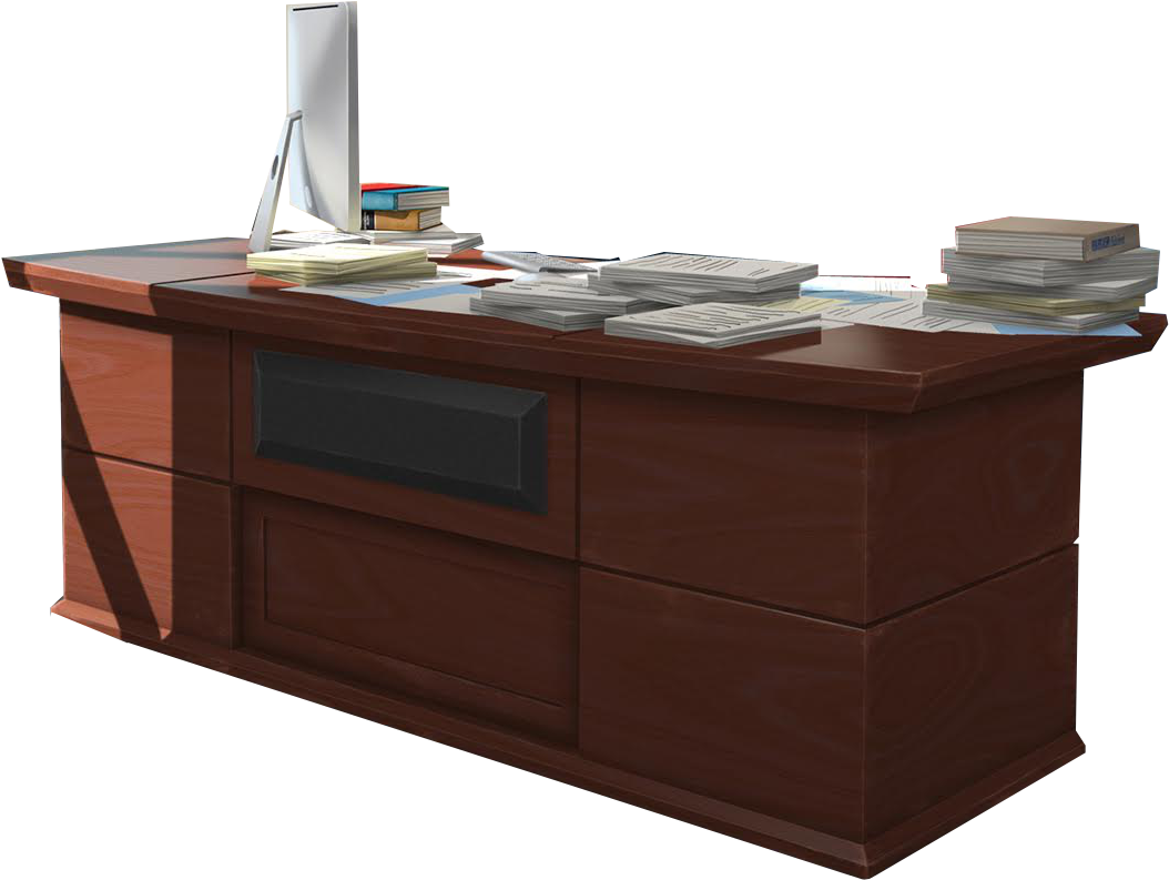 Transparent Office Desk Png - Episode Interactive Desk Overlay, Png Download PNG with transparent background
