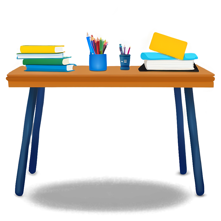 Organized Study Table Png 06212024