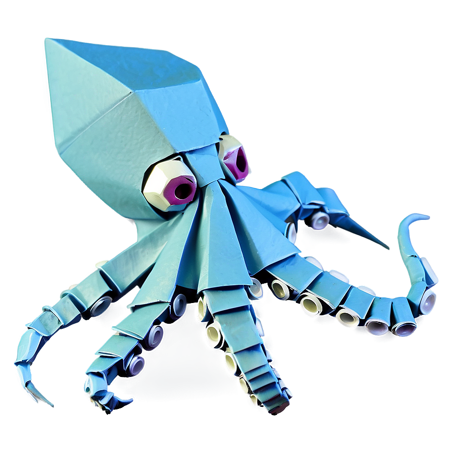 Origami Octopus Png 05062024