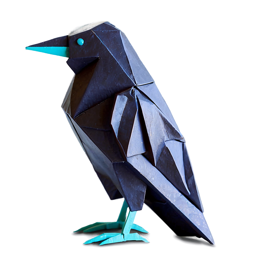 Origami Raven Figure Png 06122024