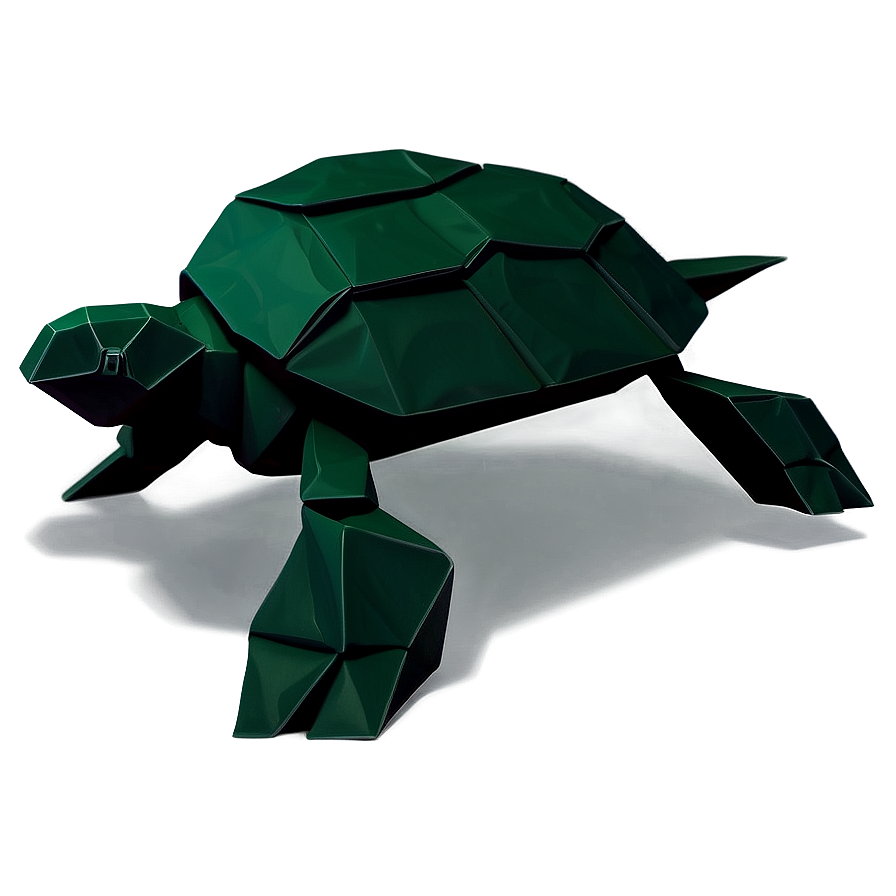 Origami Turtle Design Png Mjv