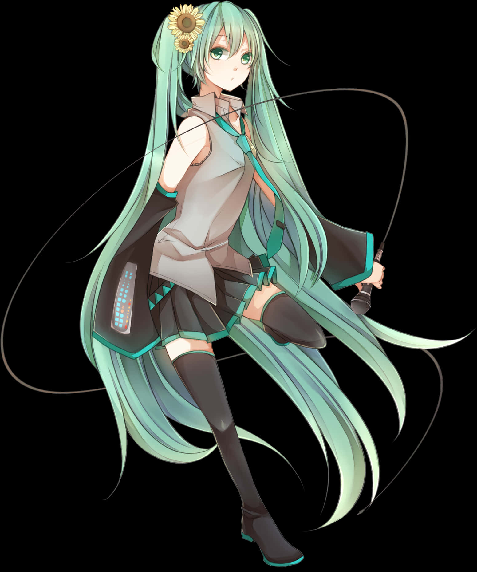 Original) Loading Hatsune Miku - Anime Hatsune Miku - Anime Png Hatsune Miku, Transparent Png PNG with transparent background