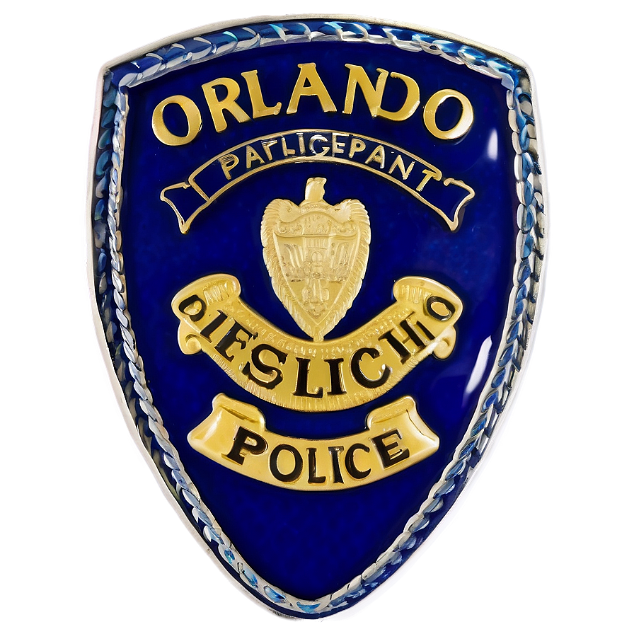 Orlando Police Department Badge Png Pel