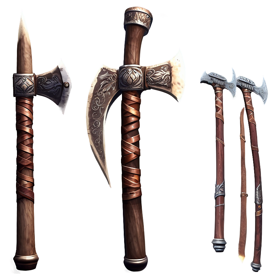 Ornamental Axe Setup Png 52