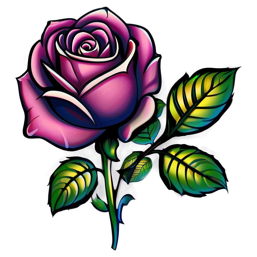 Ornamental Rose Tattoo Image Png Pxi