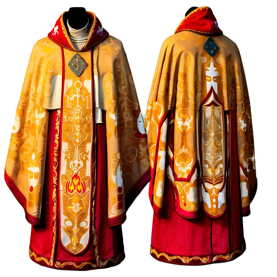 Ornate Bishop Vestment Png 66