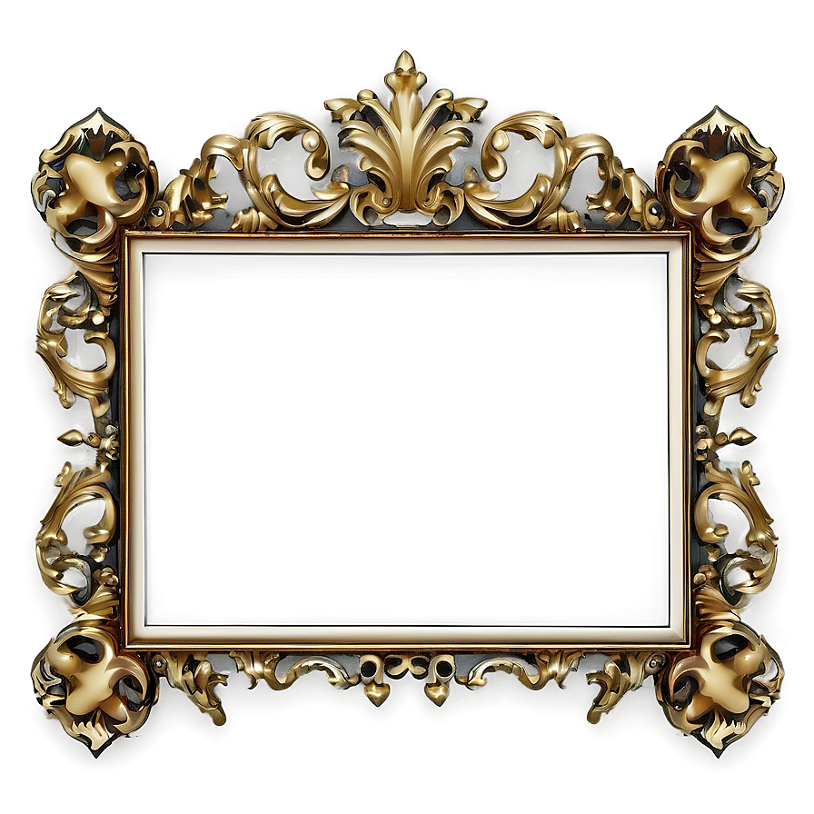 Ornate Certificate Frame Png 48