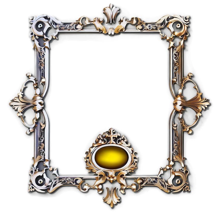 Ornate Certificate Frame Png Svn