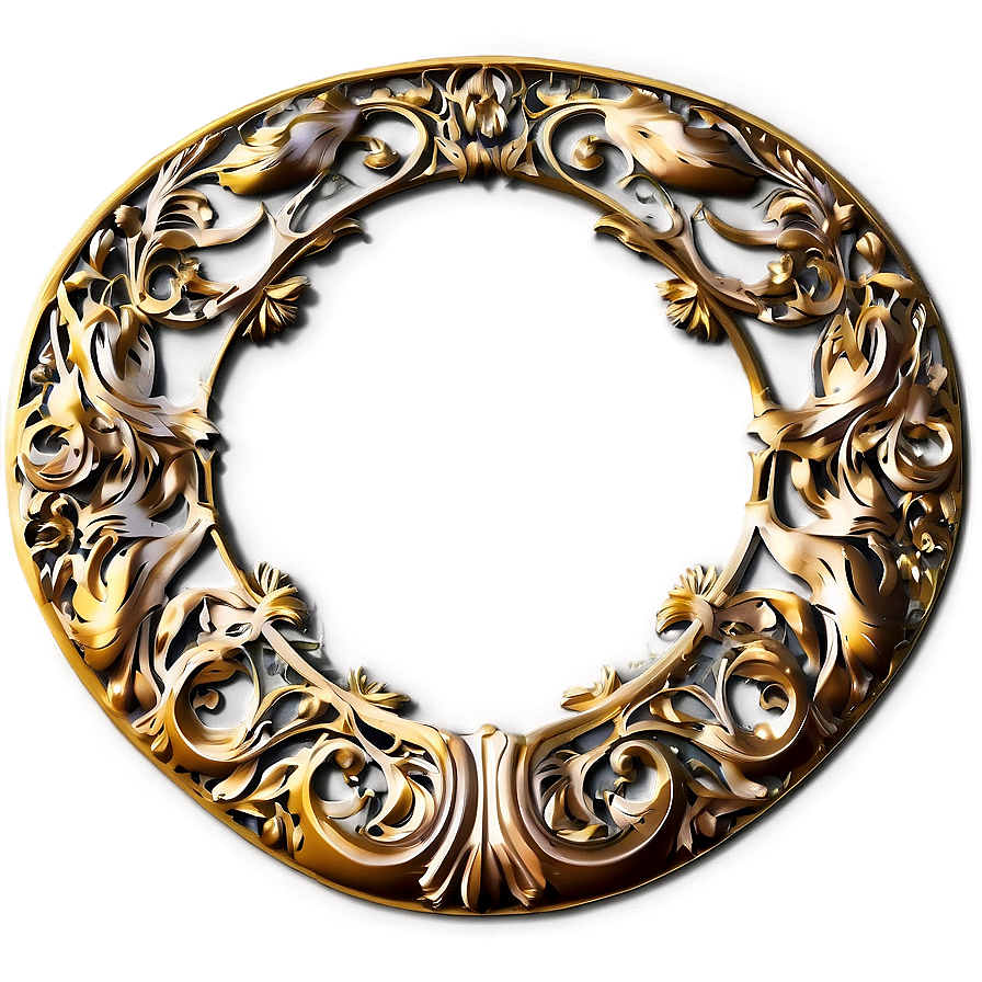 Ornate Circle Frame Png Ugx47