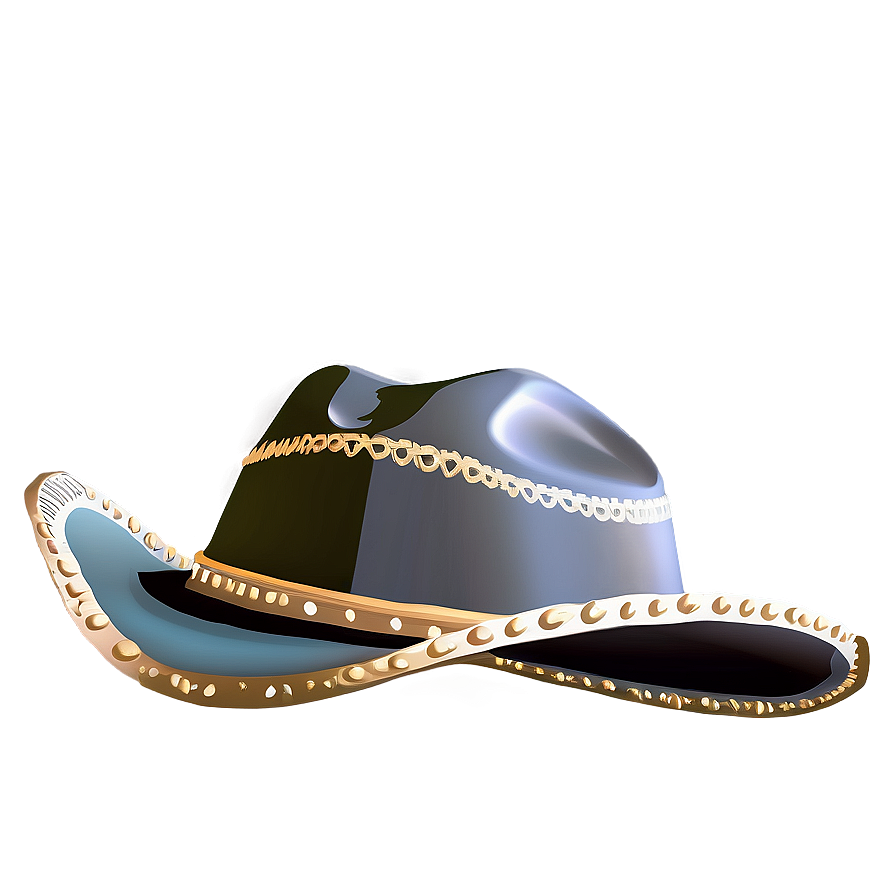 Ornate Cowboy Hat Transparent Png 77