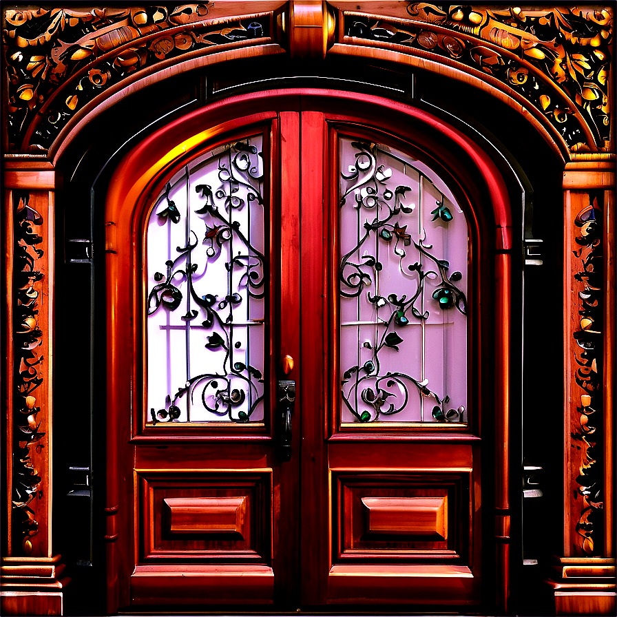 Ornate Double Door Png Suk78