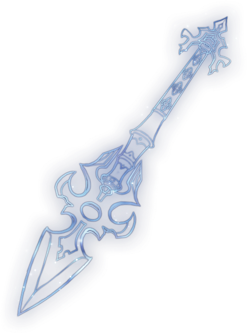 Ornate Fantasy Spear Design