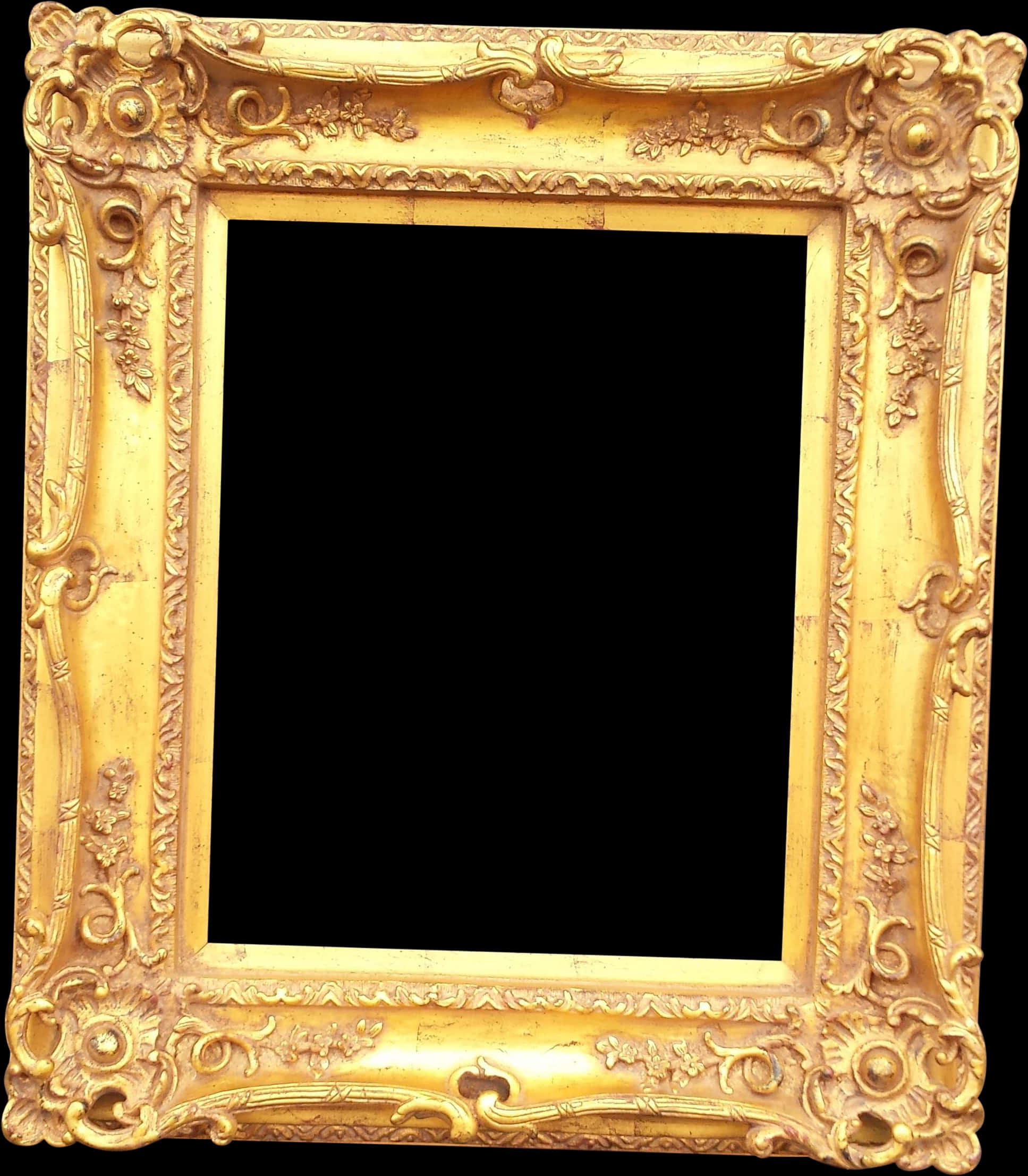 Ornate Golden Frame