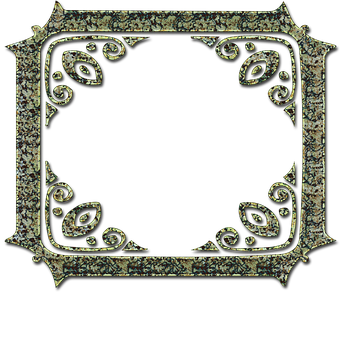 Ornate Golden Frame Design