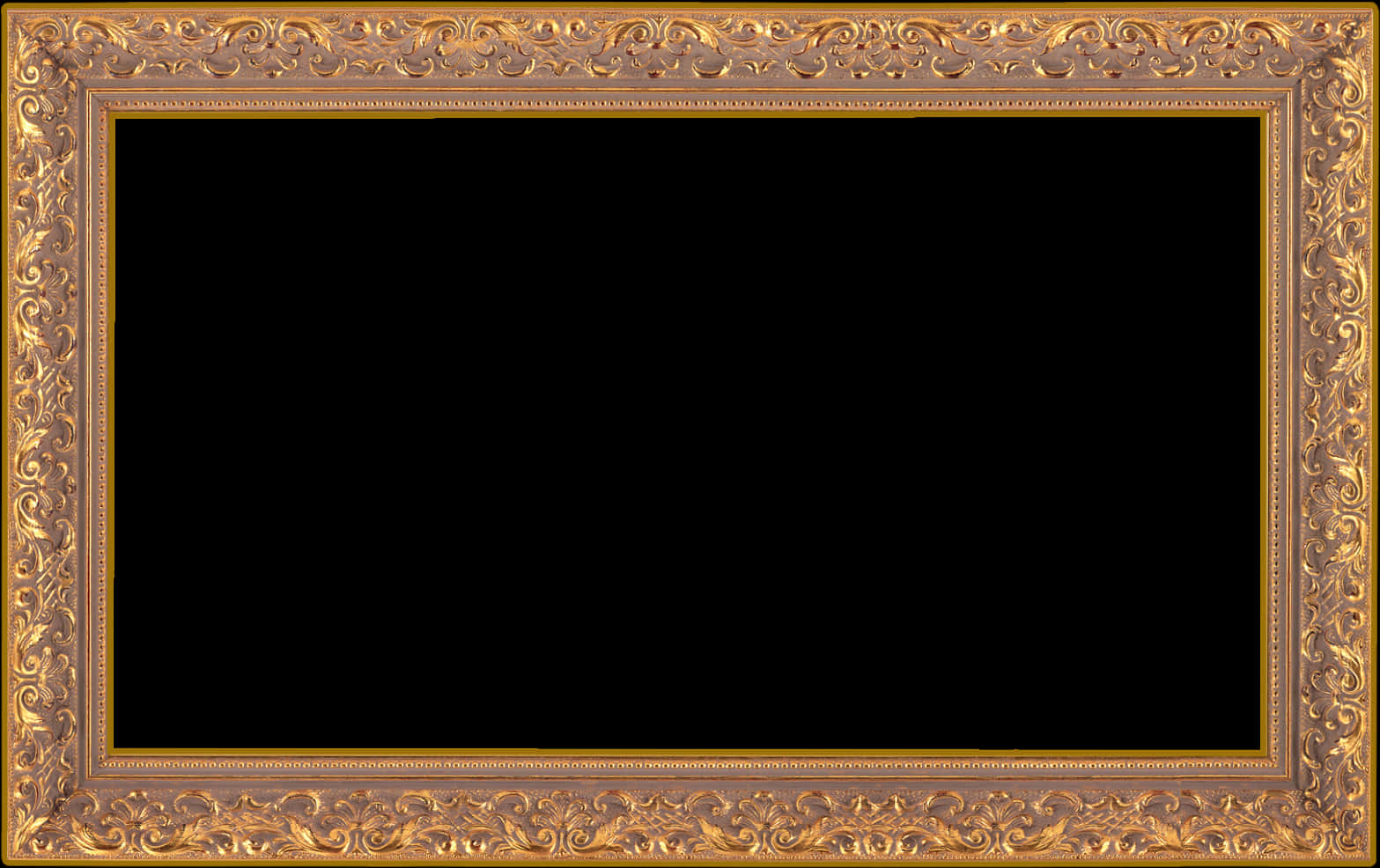 Ornate Golden Photo Frame