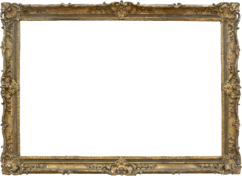 Ornate Golden Wood Frame