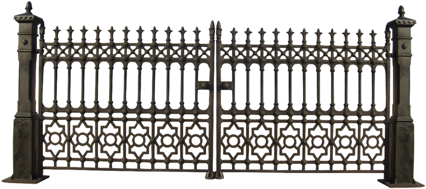 Ornate Iron Gate Design