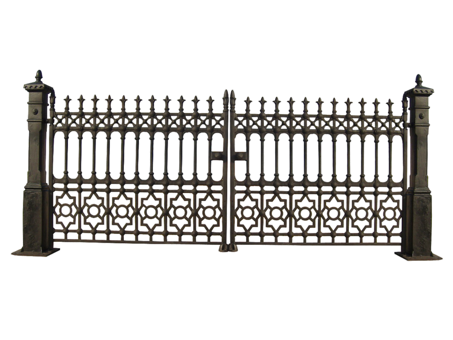 Ornate Iron Gate Design