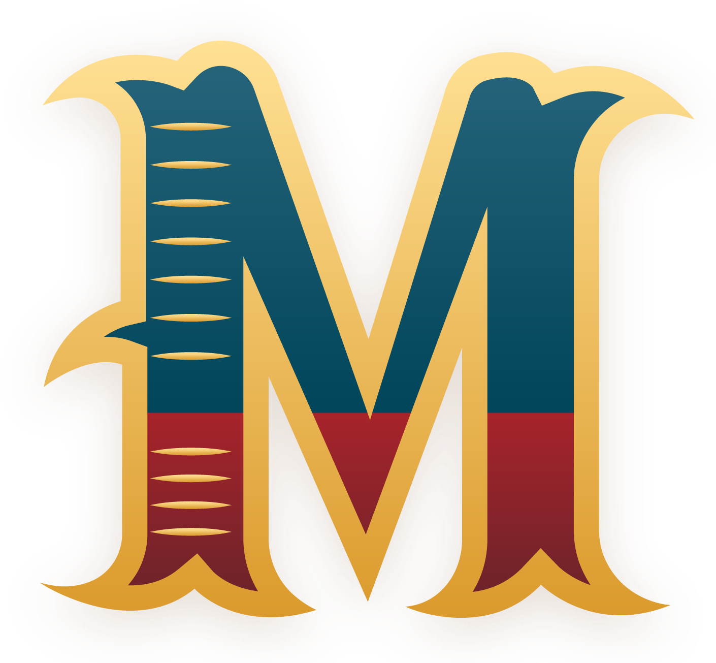 Ornate Letter M Design