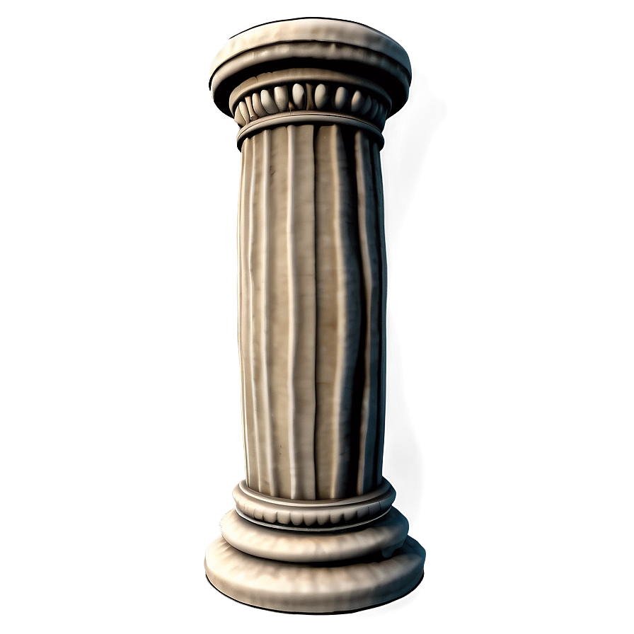 Ornate Pillar Png Vnn71