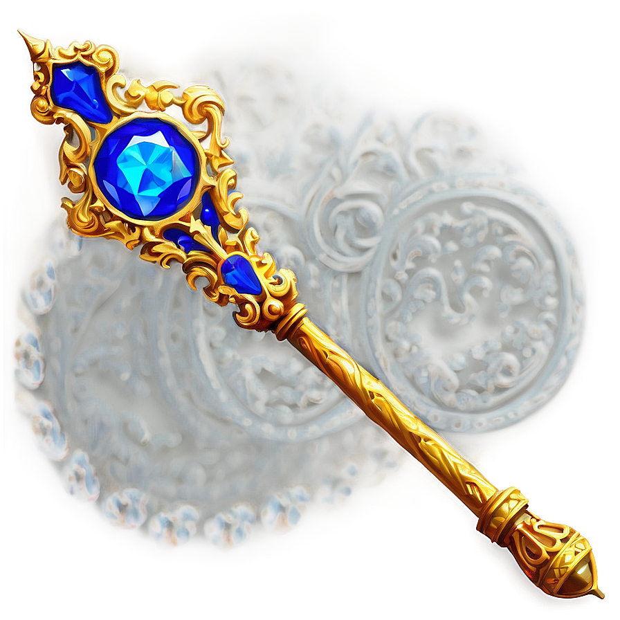 Ornate Scepter Png Kwa23