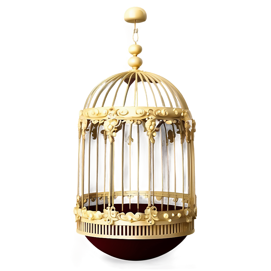 Ornate Victorian Cage Png 05252024