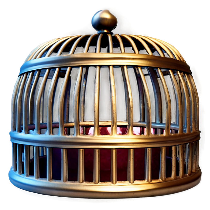 Ornate Victorian Cage Png Dpt72