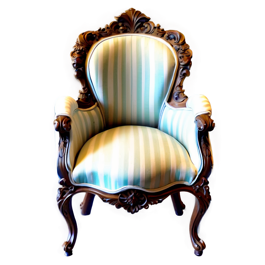 Ornate Victorian Silla Png Odu