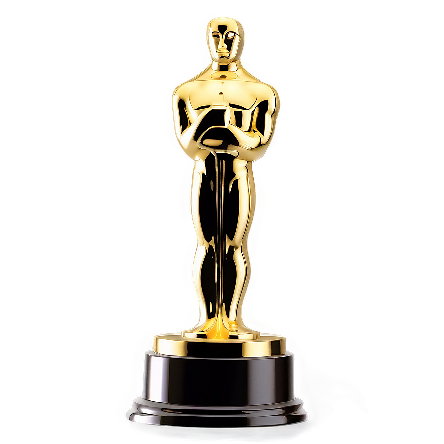 Oscar Trophy With Stars Png 47