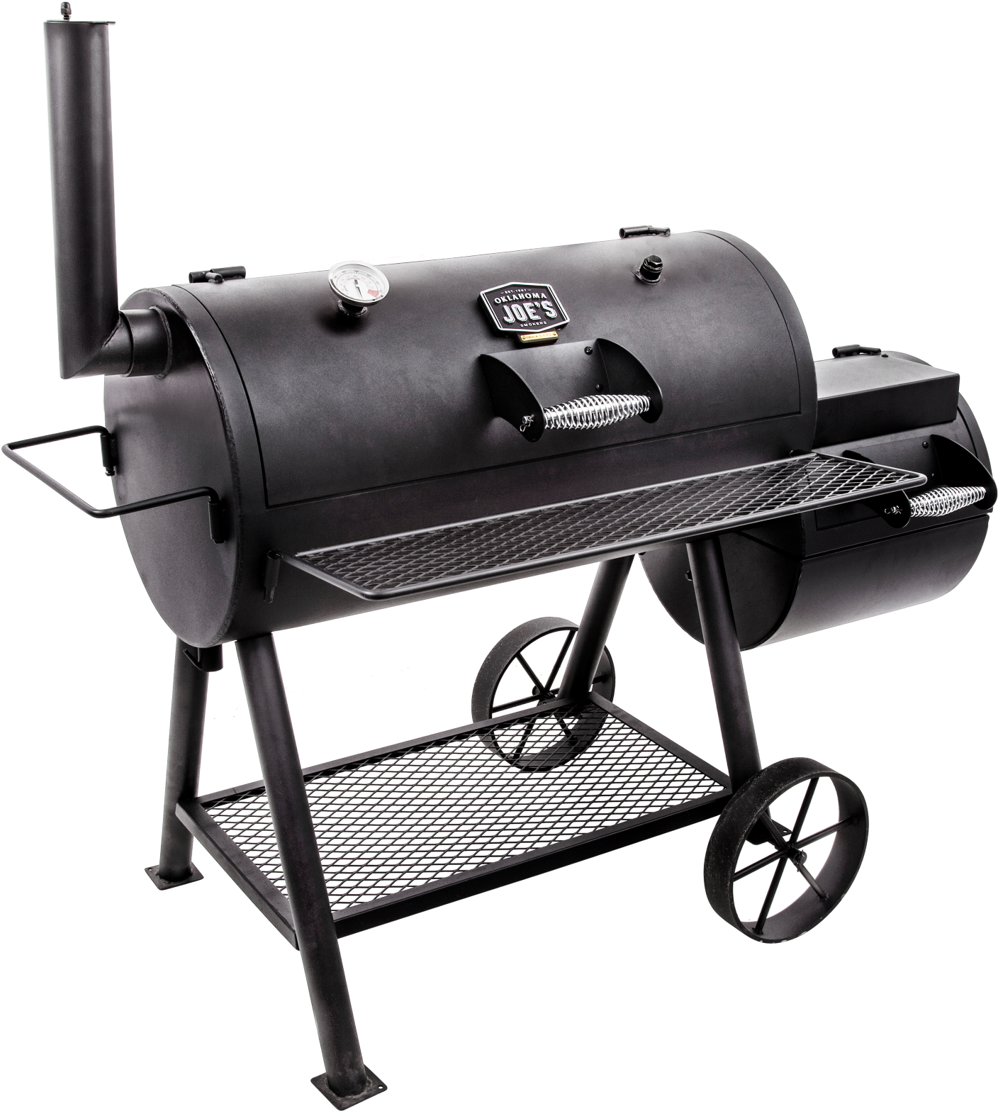 Oklahoma Joe's Smoker , Png Download - Oklahoma Joe's Longhorn Offset Smoker, Transparent Png PNG image with a transparent background, free high-resolution download