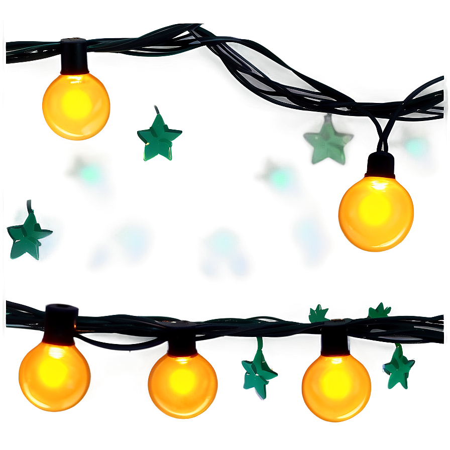 Outdoor Christmas String Lights Png 06292024