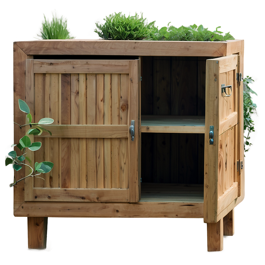 Outdoor Garden Cabinet Png Xls44