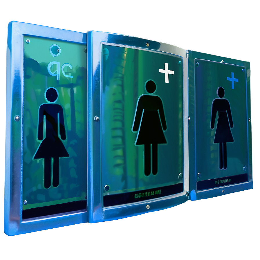 Outdoor Restroom Sign Png 06212024