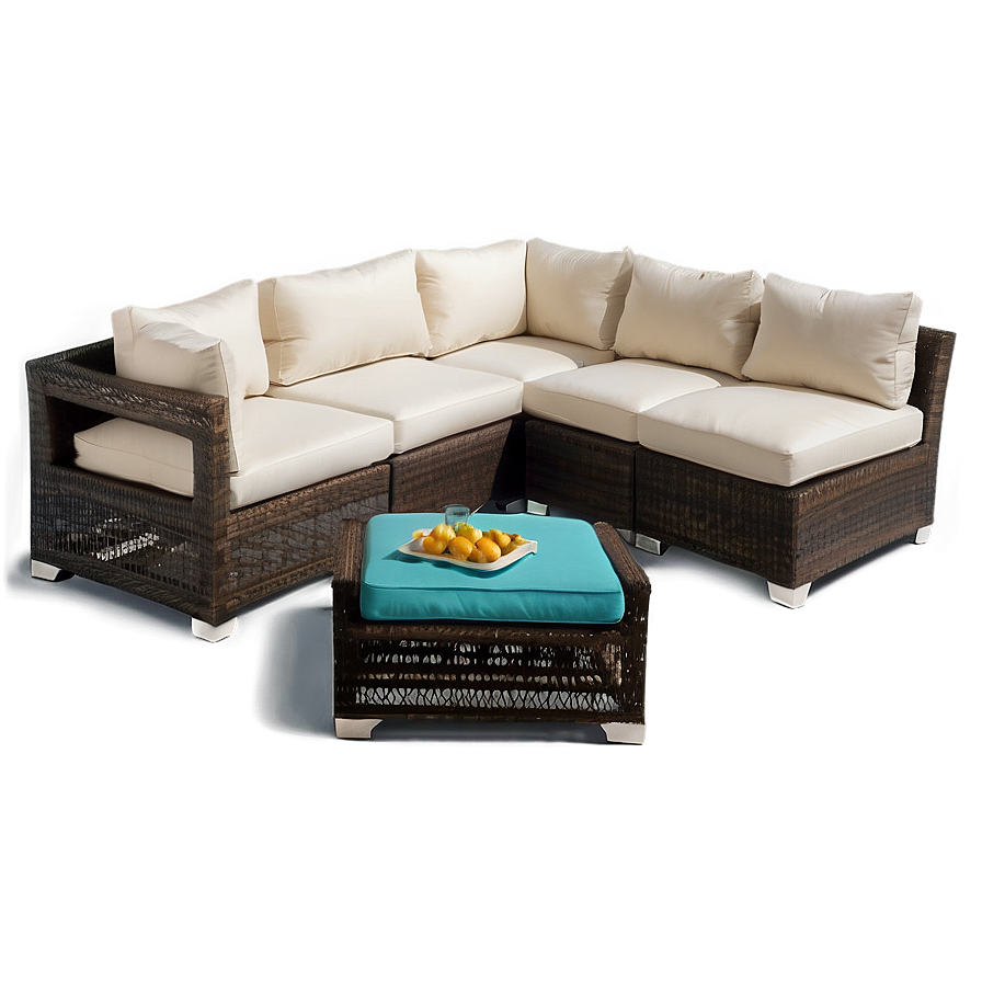 Outdoor Sectional Sofas PNG 06272024 PNG with transparent background