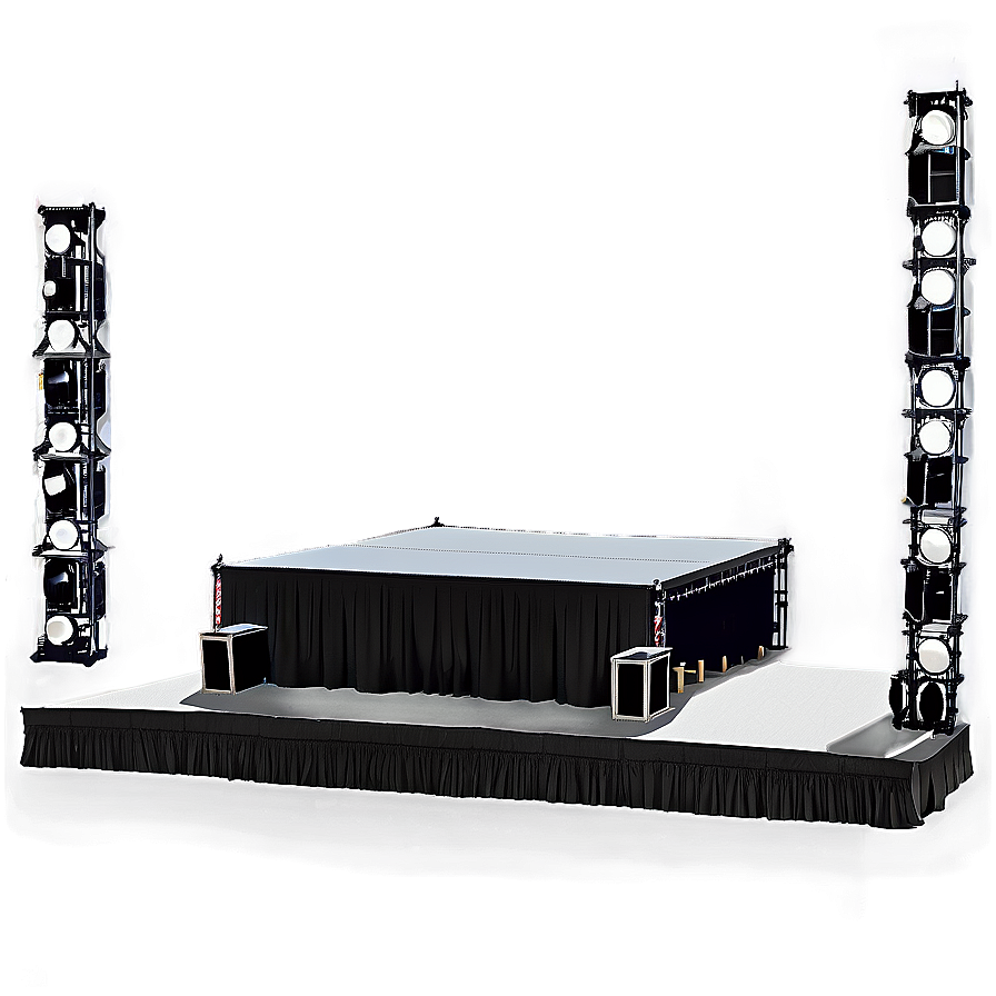 Outdoor Stage Setup PNG 85 PNG with transparent background