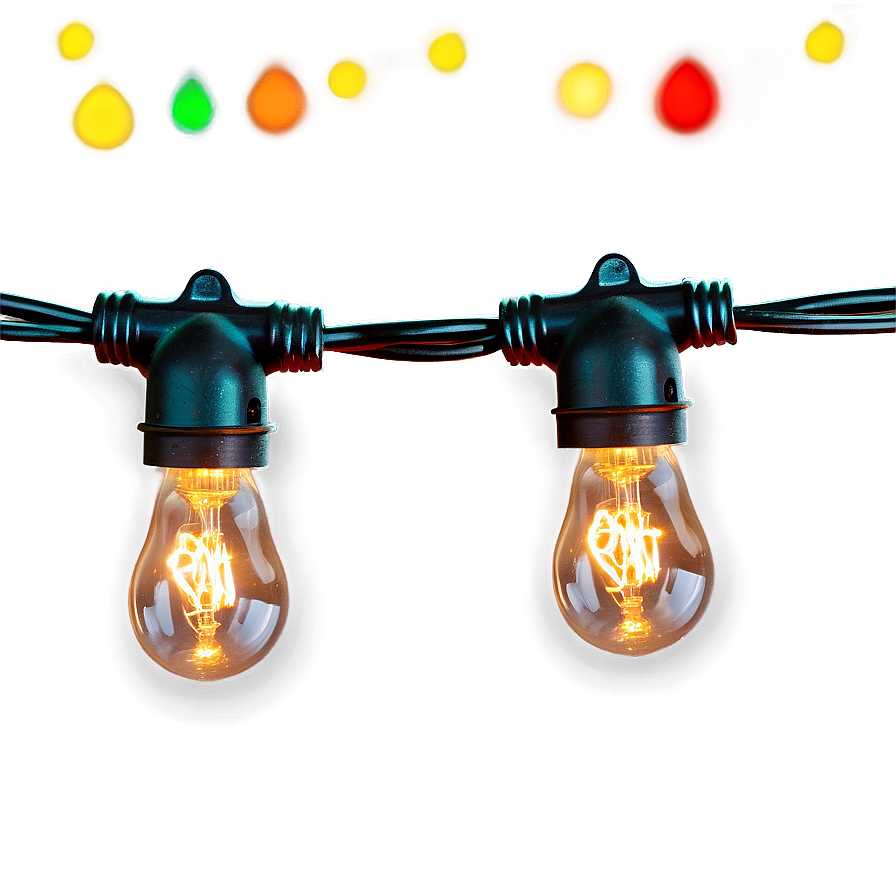 Outdoor String Lights PNG 47 PNG with transparent background